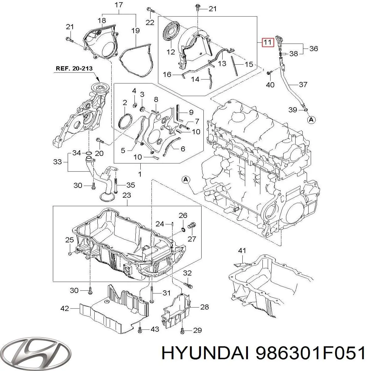 Сопло стеклоомывателя ветрового стекла правое Hyundai/Kia 986301F051 цена, от 4.80 USD
