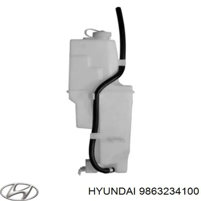  Форсунка омывателя Hyundai Sonata 4