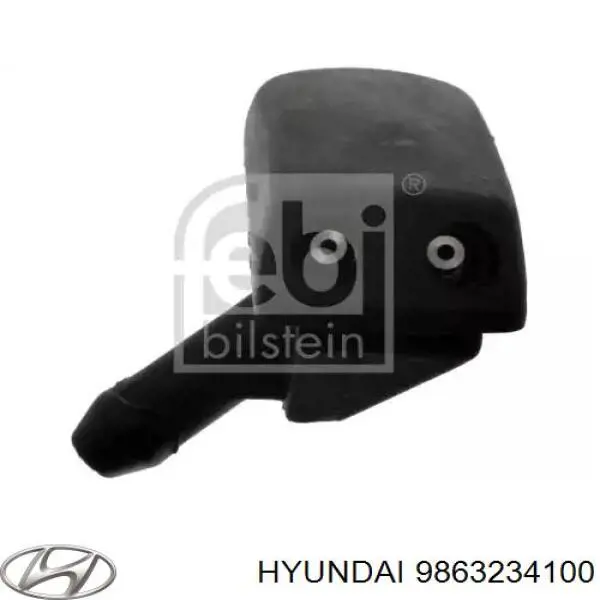 Форсунки стеклоомывателя Hyundai Sonata IV седан (EU4) (2001 - 2005) цена, от  