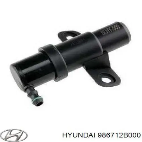 Форсунка омывателя фары передней HYUNDAI 986712B000