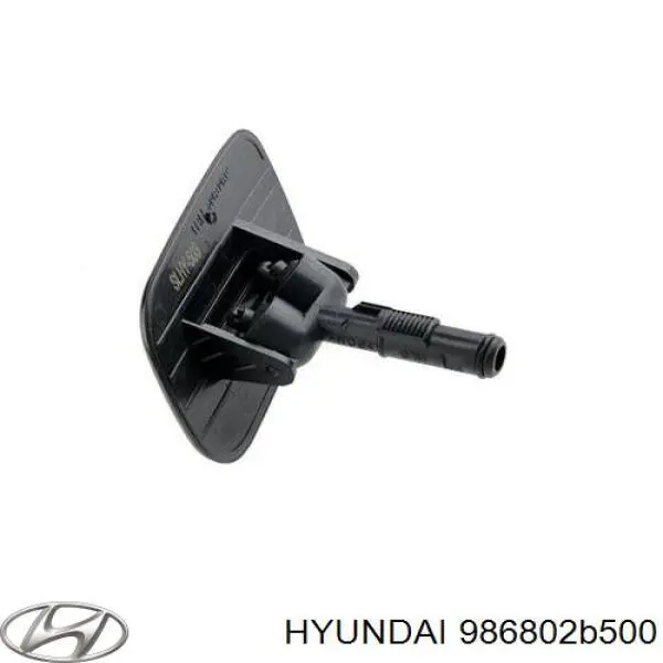 Форсунка омывателя фары передней левой Hyundai/Kia 986802B500