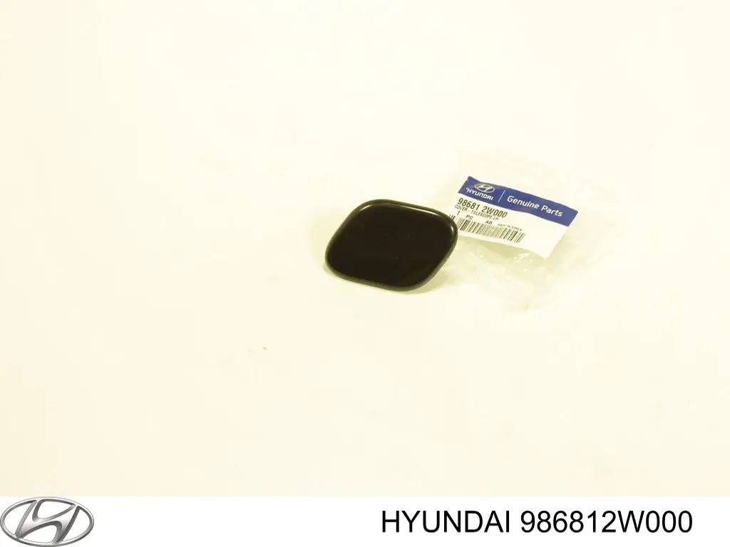 986812W000 Hyundai/Kia placa sobreposta do injetor de fluido para lavador da luz dianteira