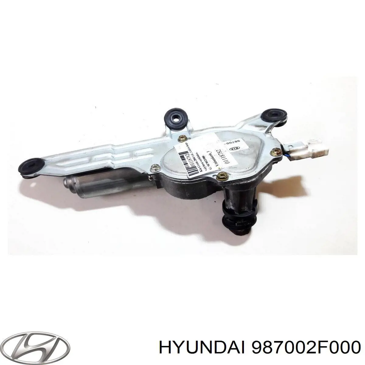 987002F000 Hyundai/Kia motor de limpador pára-brisas de vidro traseiro