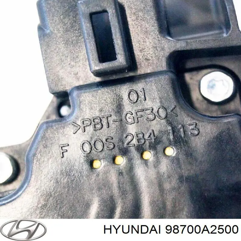 98700A2500 Hyundai/Kia механизм стеклоочистителя стекла заднего
