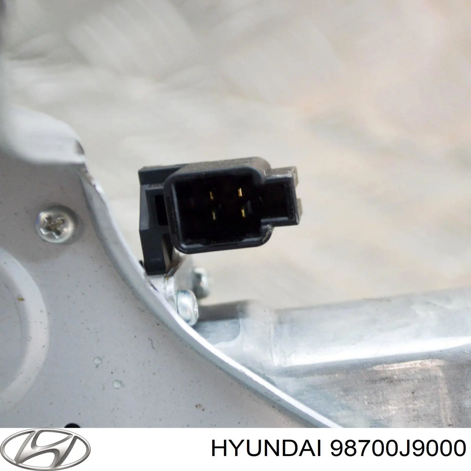 Купить 98700J9000 Hyundai/Kia Мотор стеклоочистителя заднего стекла