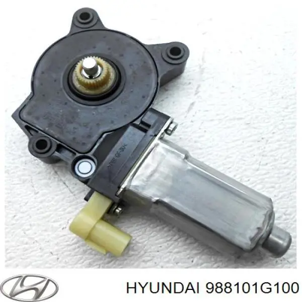 Купить 988101G100 Hyundai/Kia Мотор стеклоподъемника двери передней левой