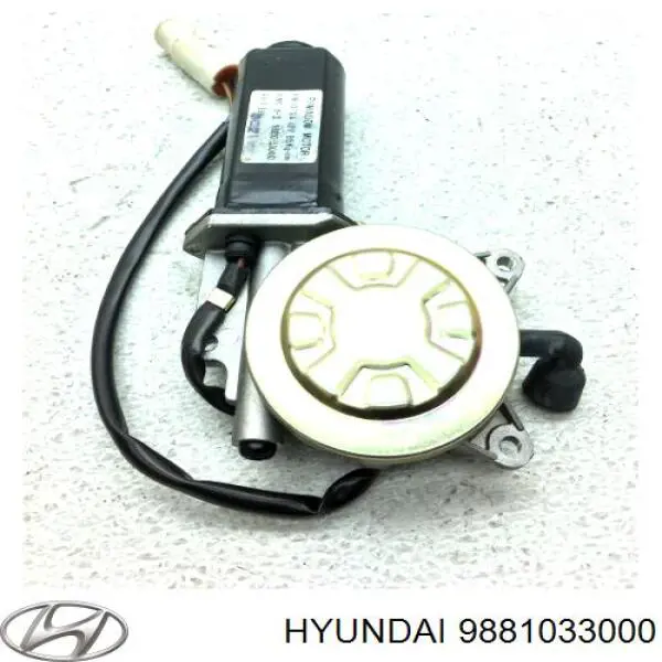 Купить 9881033000 Hyundai/Kia Мотор стеклоподъемника двери передней левой