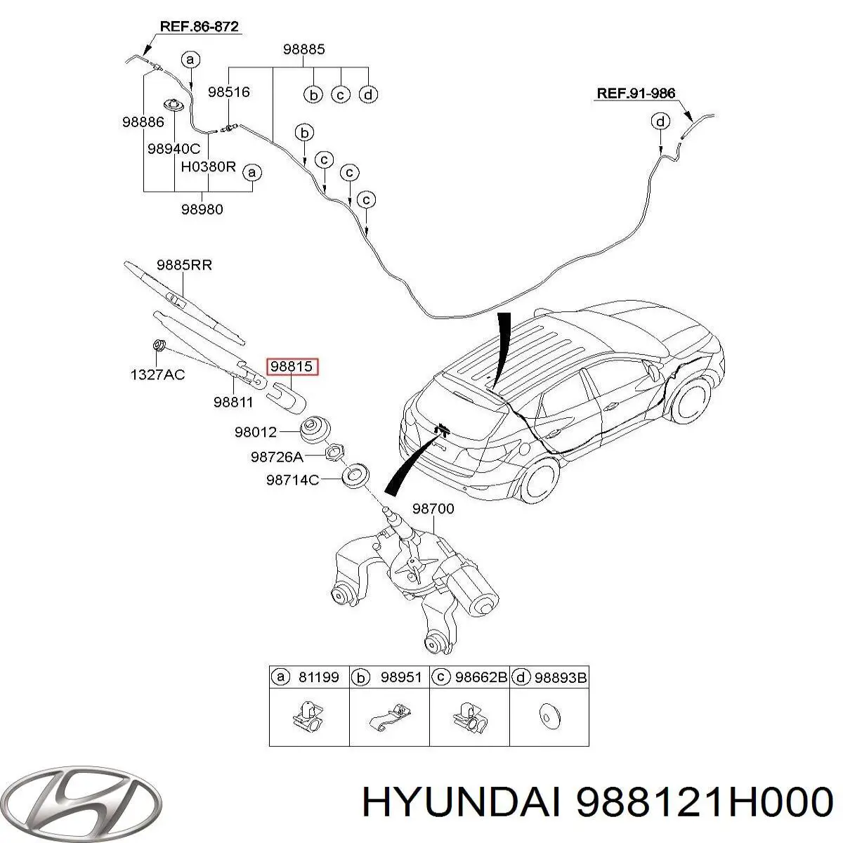 988121H000 Hyundai/Kia