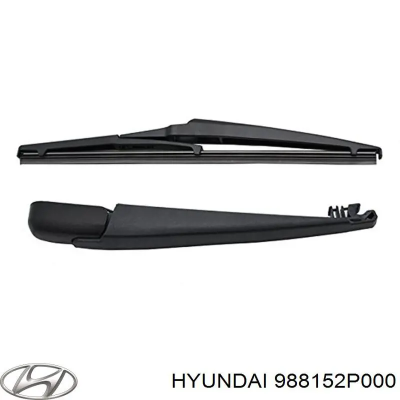 Рычаг-поводок стеклоочистителя заднего стекла на Hyundai KAUAI OS
