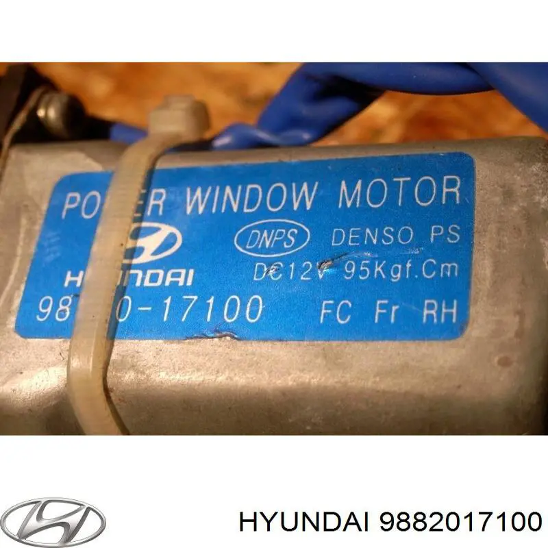 Мотор стеклоподъемника двери передней правой Hyundai/Kia 9882017100 цена, от 10.28 USD