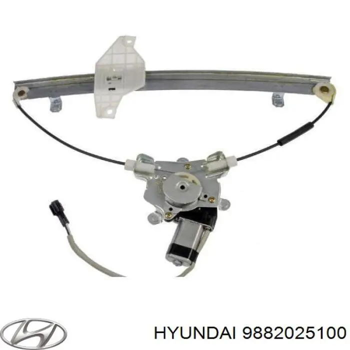 Мотор стеклоподъемника двери передней правой Hyundai/Kia 9882025100 цена, от 14.69 USD