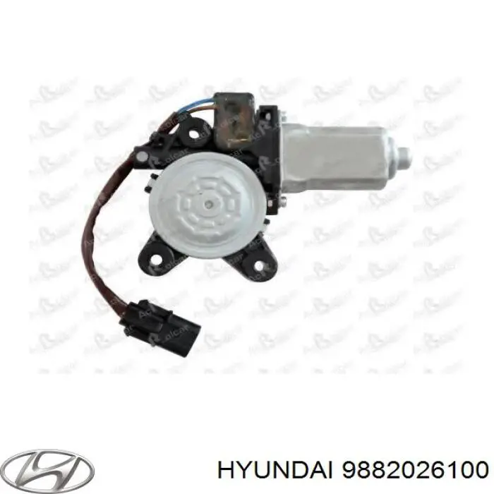 Мотор стеклоподъемника двери передней правой Hyundai/Kia 9882026100 цена, от 25.23 USD