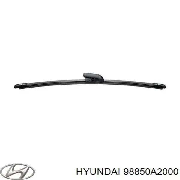 98850A2000 Hyundai/Kia щетка-дворник заднего стекла