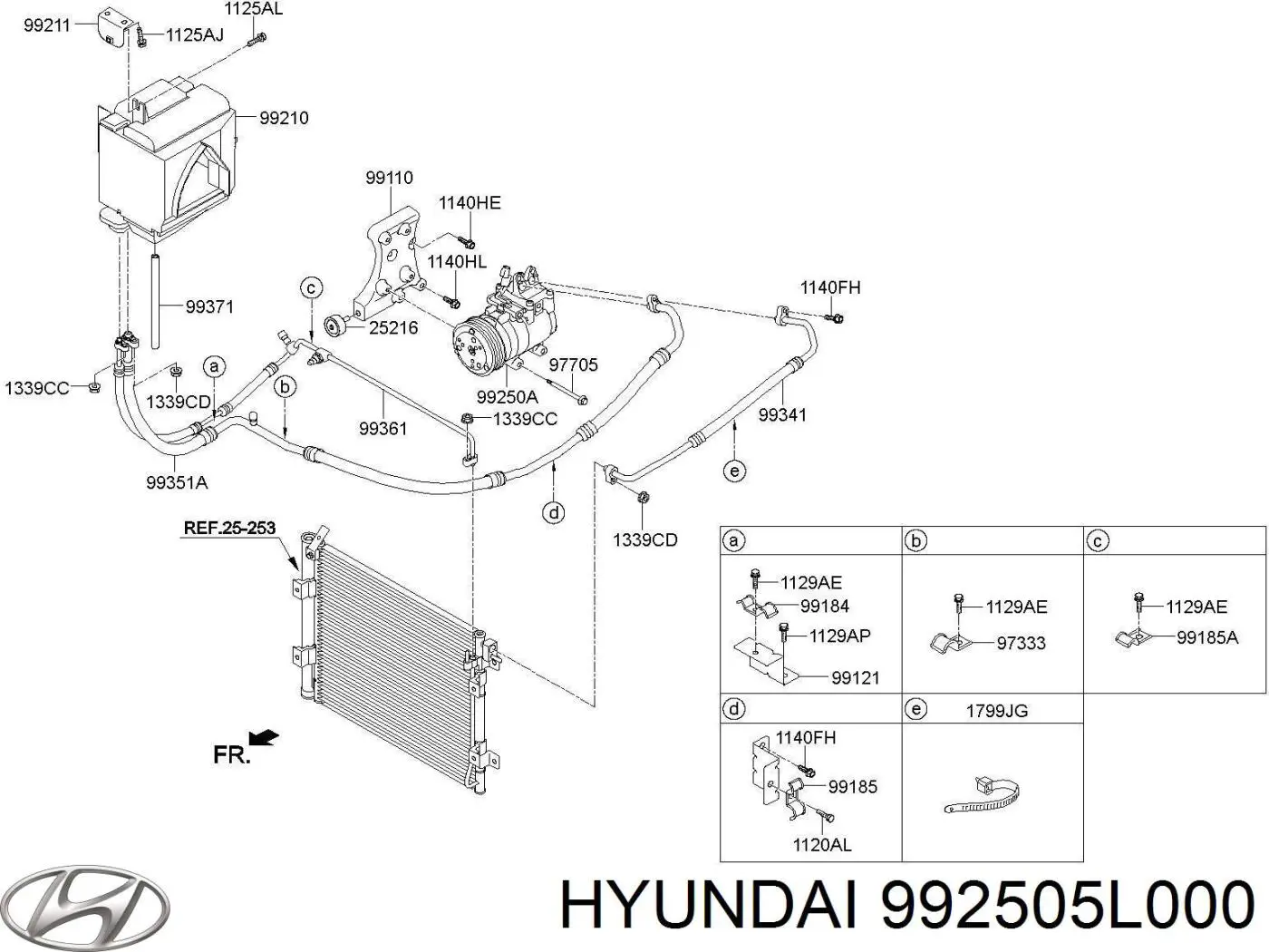 992505L000 Hyundai/Kia 