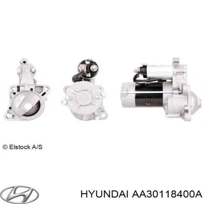 AA30118400A Hyundai/Kia motor de arranco