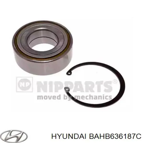 Подшипник ступицы BAHB636187C Hyundai/Kia