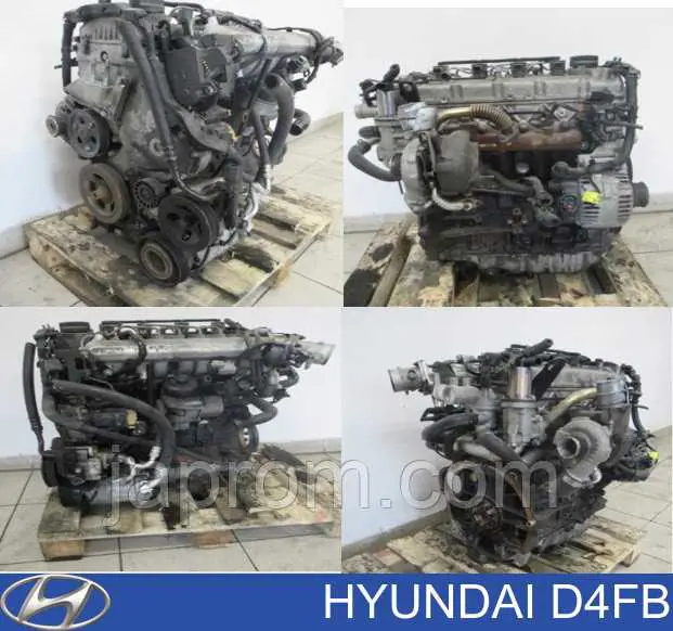D4FB Hyundai/Kia motor montado