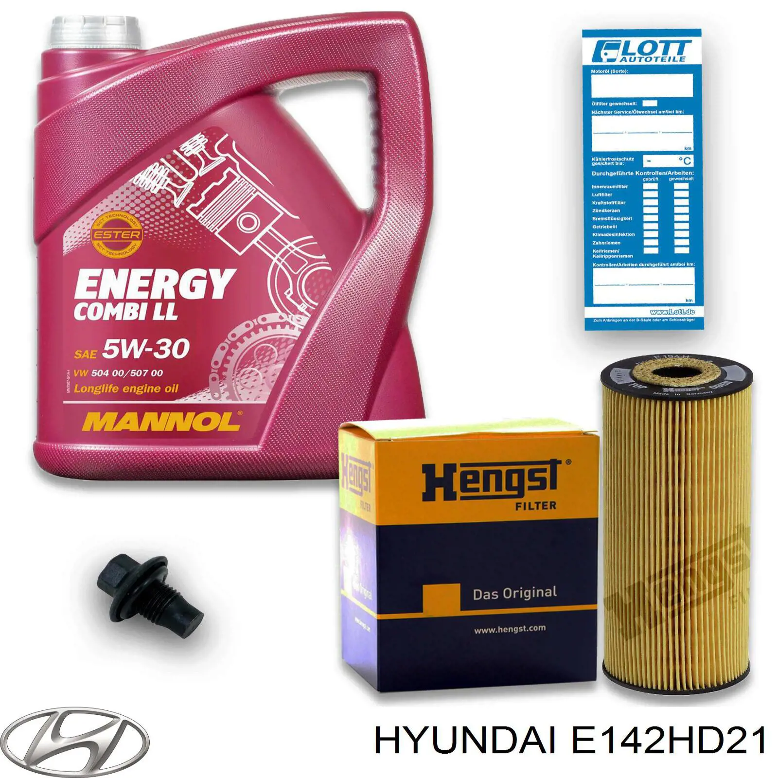 E142H D21 Hyundai/Kia масляный фильтр