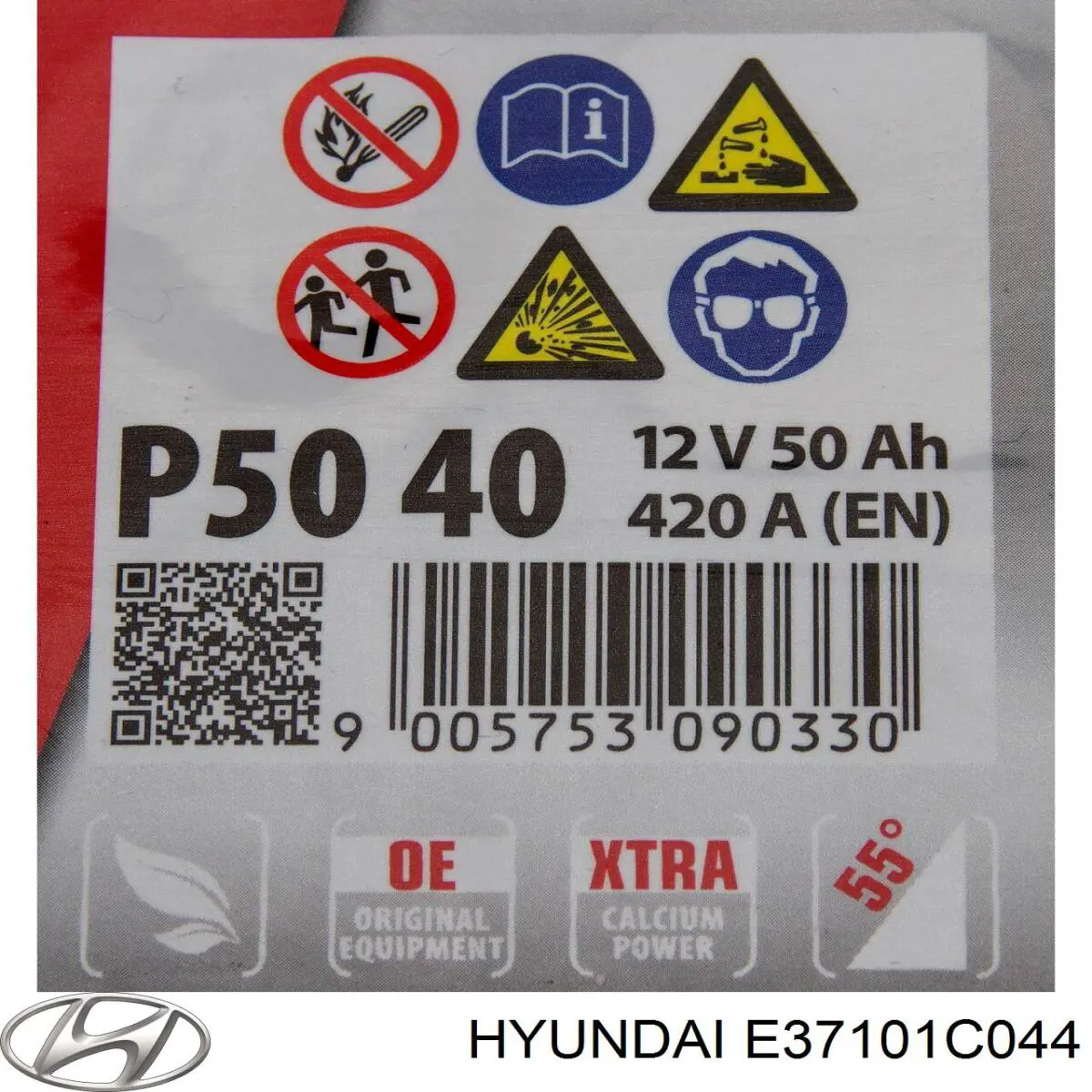 Аккумулятор автомобильный Hyundai/Kia E37101C044 цена, от 78.65 USD