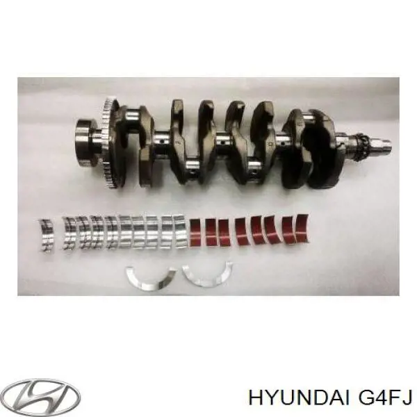 G4FJ Hyundai/Kia motor montado