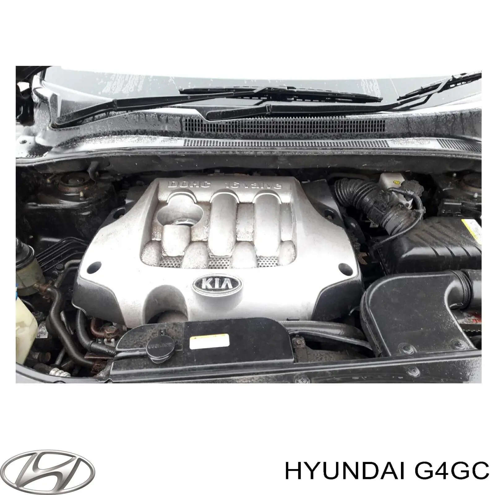 Motor montado G4GC Hyundai/Kia