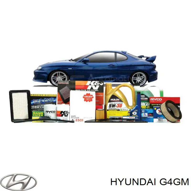 Двигатель в сборе G4GM Hyundai/Kia