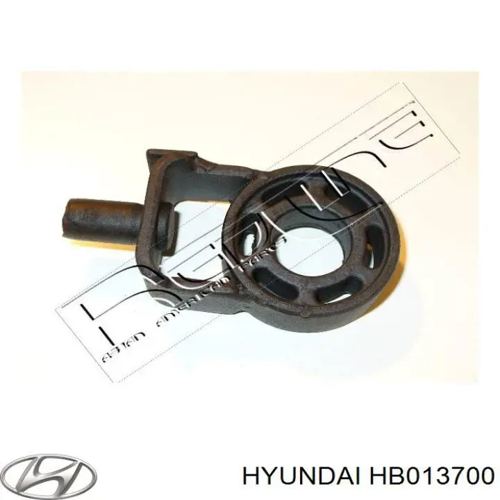 HB013700 Hyundai/Kia coxim de transmissão (suporte da caixa de transferência)