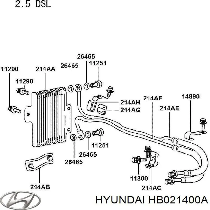  HB021400A Hyundai/Kia