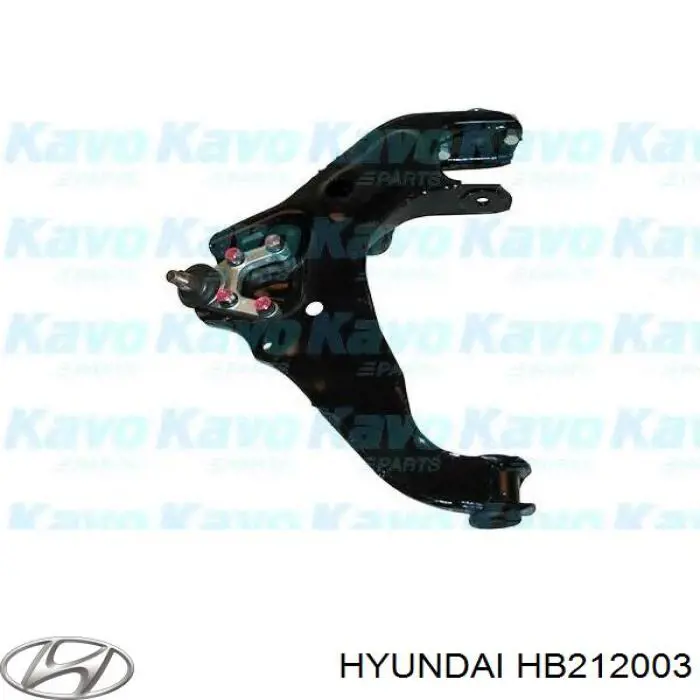 Левый рычаг передней нижней подвески Hyundai/Kia HB212003 цена, от 56.43 USD