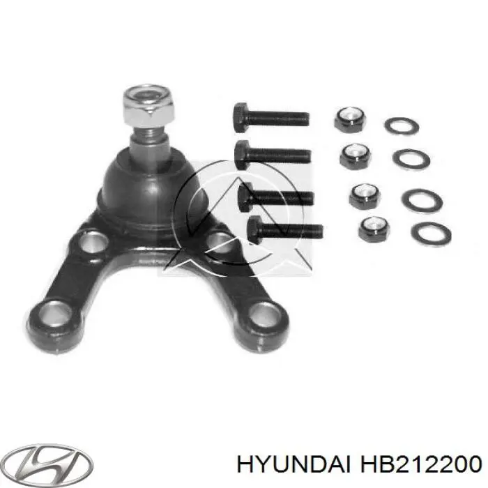 Шаровая опора, нижняя Hyundai/Kia HB212200 цена, от 994.33 UAH