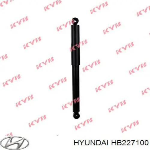 HB227100 Hyundai/Kia амортизатор задний