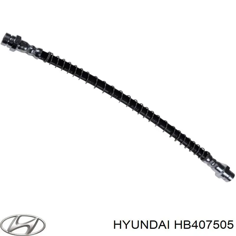 Купить HB407505 Hyundai/Kia Шланг тормозной передний левый