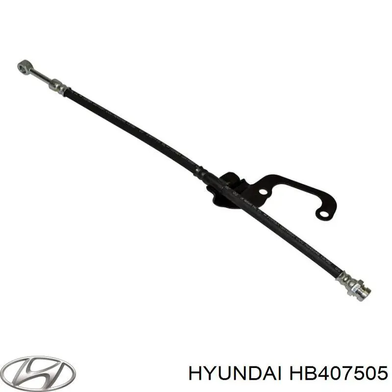 Шланг тормозной передний левый HB407505 Hyundai/Kia
