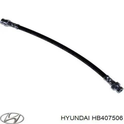 Шланг тормозной передний правый HB407506 Hyundai/Kia