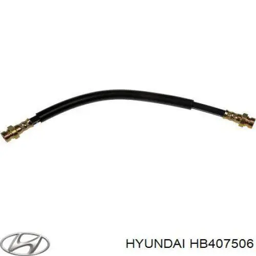 Передний правый тормозной шланг Hyundai/Kia HB407506