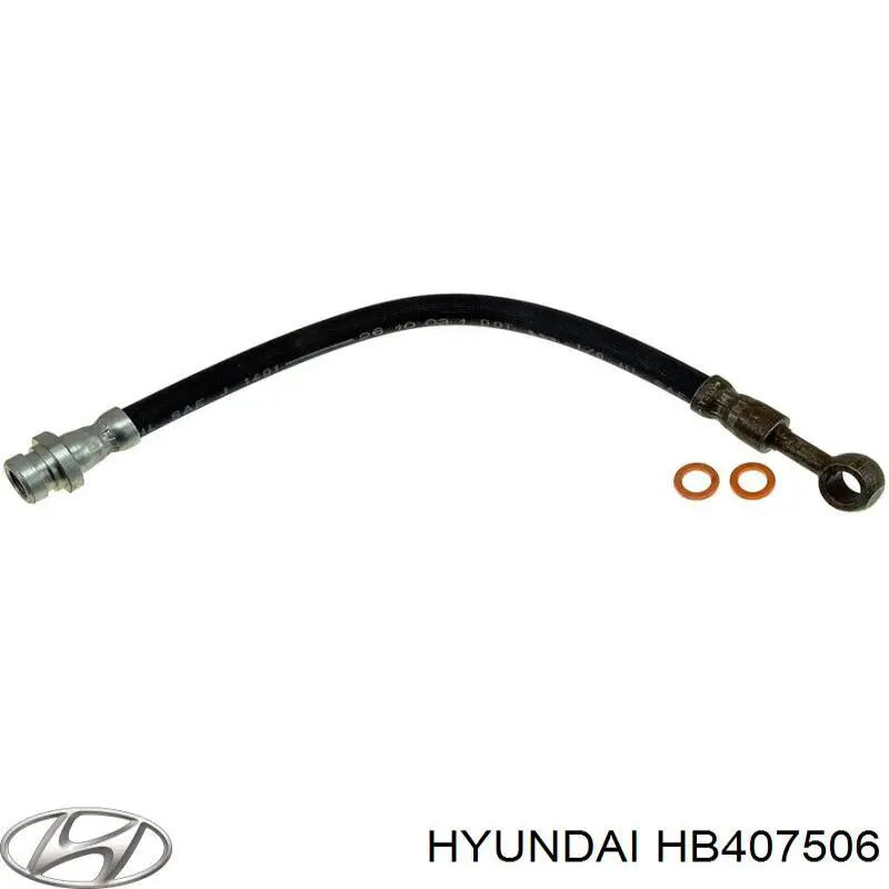 Тормозной шланг Hyundai/Kia HB407506 цена, от 22.98 USD