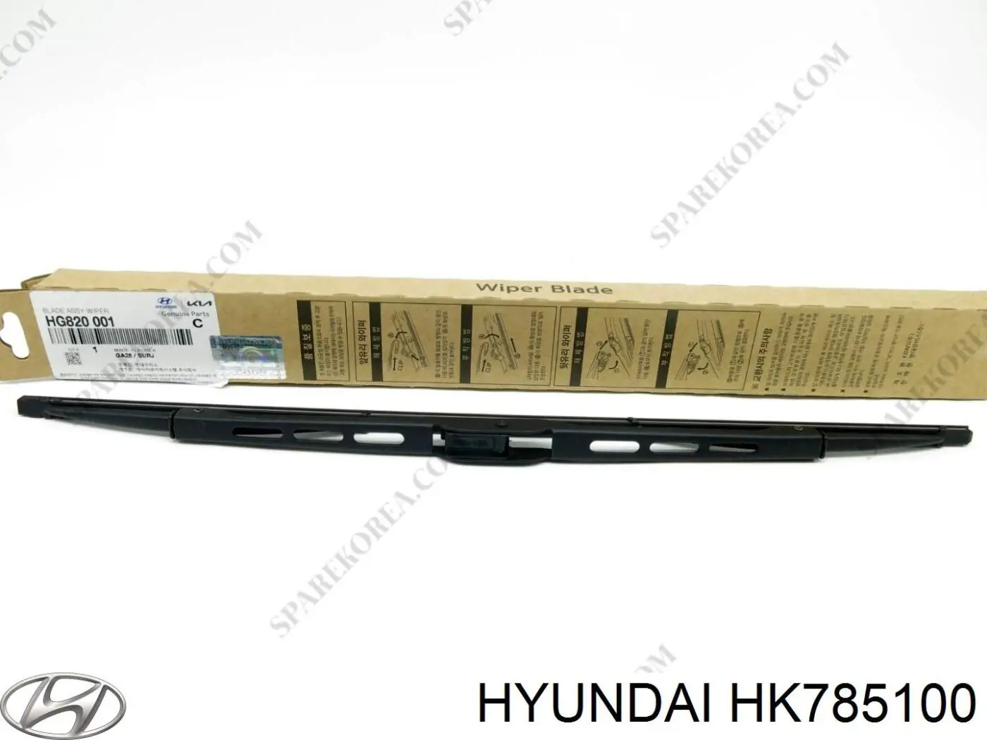 Стеклоочиститель двери задка Hyundai/Kia HK785100 цена, от 76.24 USD