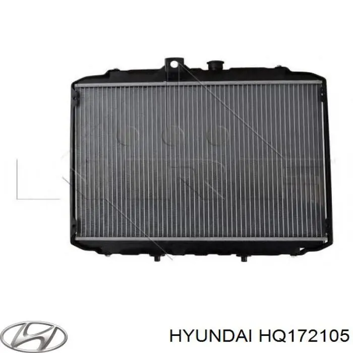 Радиатор охлаждения Hyundai/Kia HQ172105