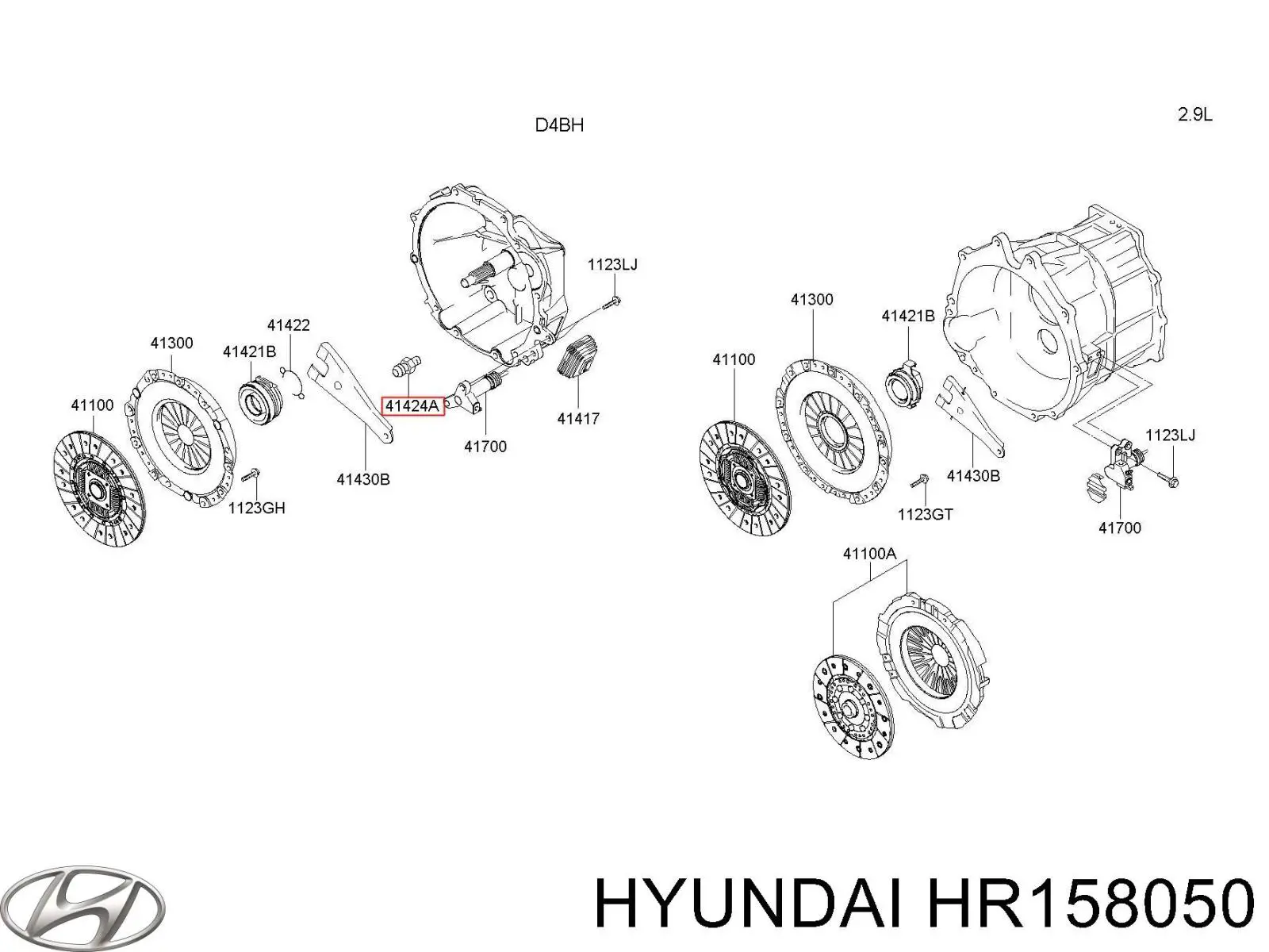 HR158050 Hyundai/Kia 