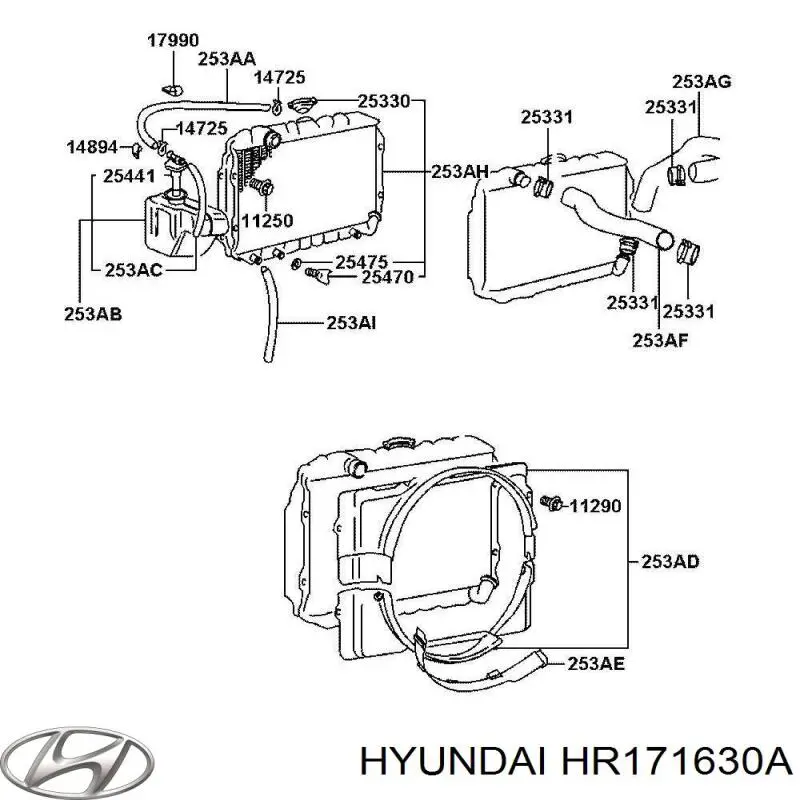 HR171630A Hyundai/Kia 