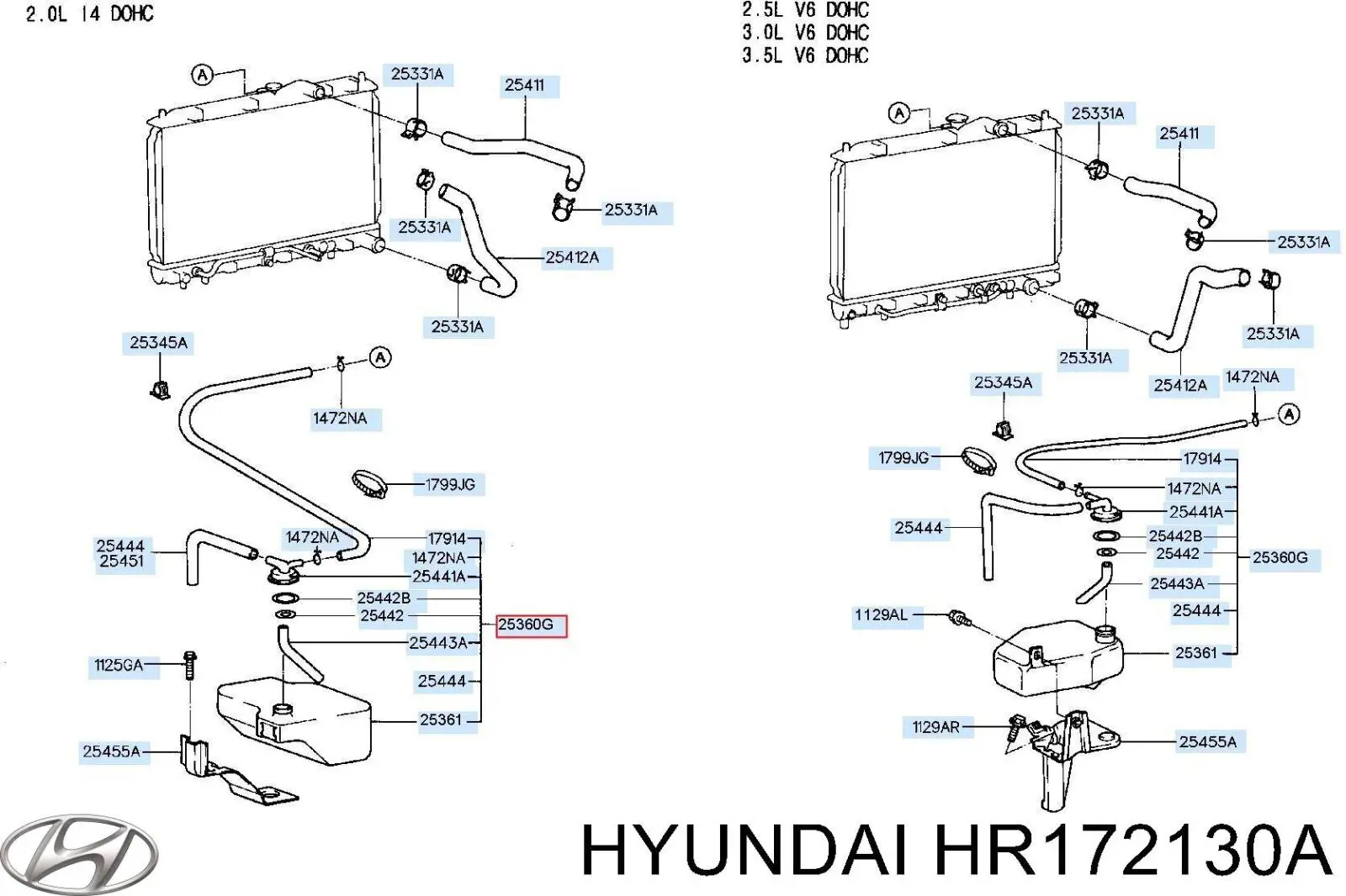  Hyundai/Kia HR172130A цена, от 18.93 USD