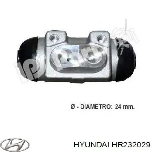 Купить HR232029 Hyundai/Kia Цилиндр тормозной колесный