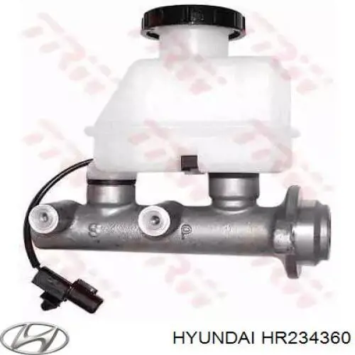 Главный тормозной цилиндр HR234360 Hyundai/Kia