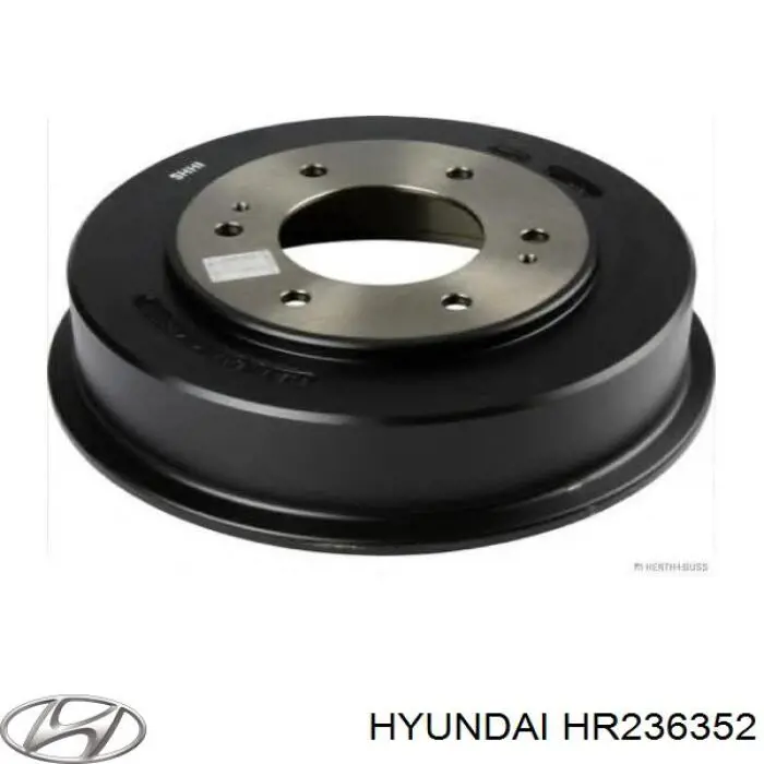 Барабан тормозной задний Hyundai/Kia HR236352 цена, от 64.94 USD