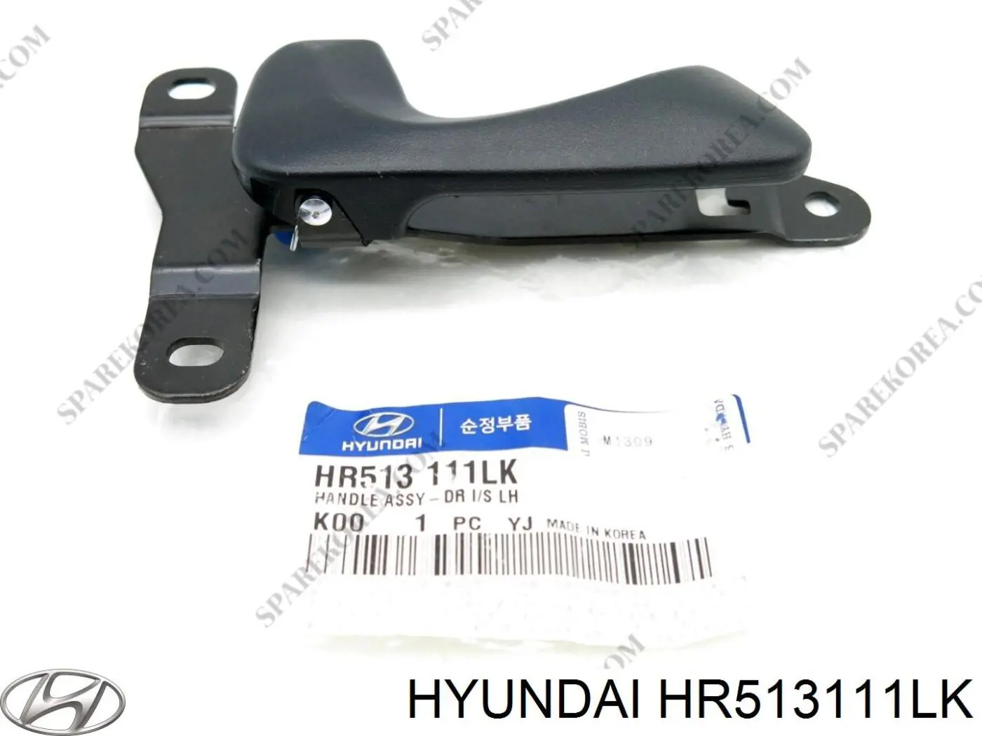 Ручка двери левой внутренняя передняя/задняя на Hyundai Galloper JK