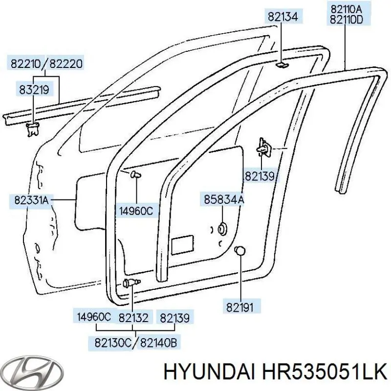 Купить HR535051 Hyundai/Kia 