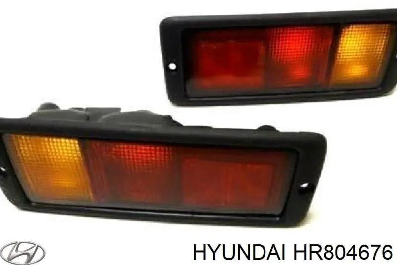 HR804676 HYUNDAI Piloto posterior derecho original y equivalente