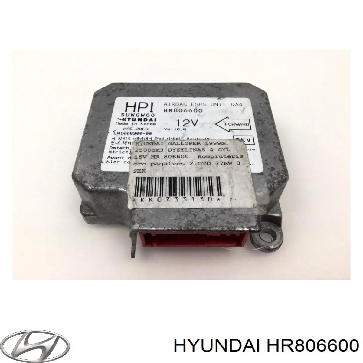 HR806600 Hyundai/Kia 