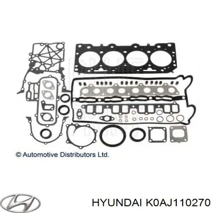 M10315OEM Korea (oem) Комплект прокладок на двигатель