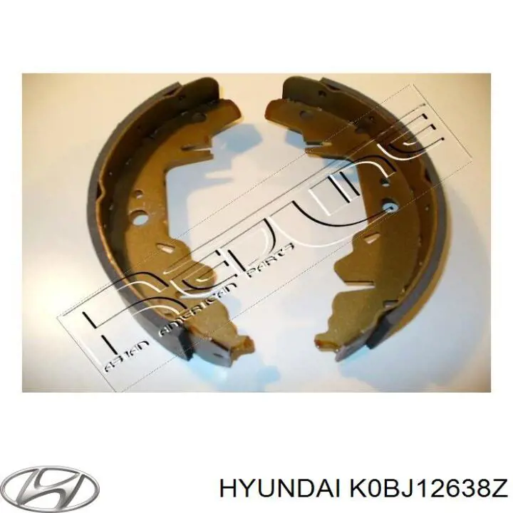 Тормоза рабочие задние ножные и тормозные барабаны Hyundai/Kia K0BJ12638Z цена, от 21.25 USD